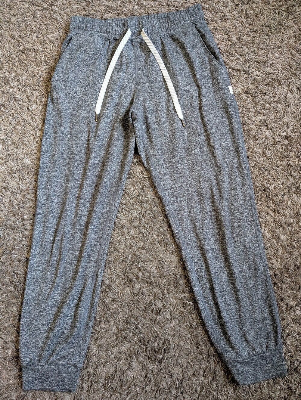 Vuori Grey Heather 23" Performance Athletic Jogger Pant Women's XS